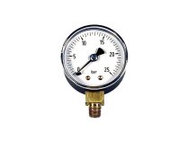 Oilon pressure gauge 111.10.63, 25 bar, art: 34021009.